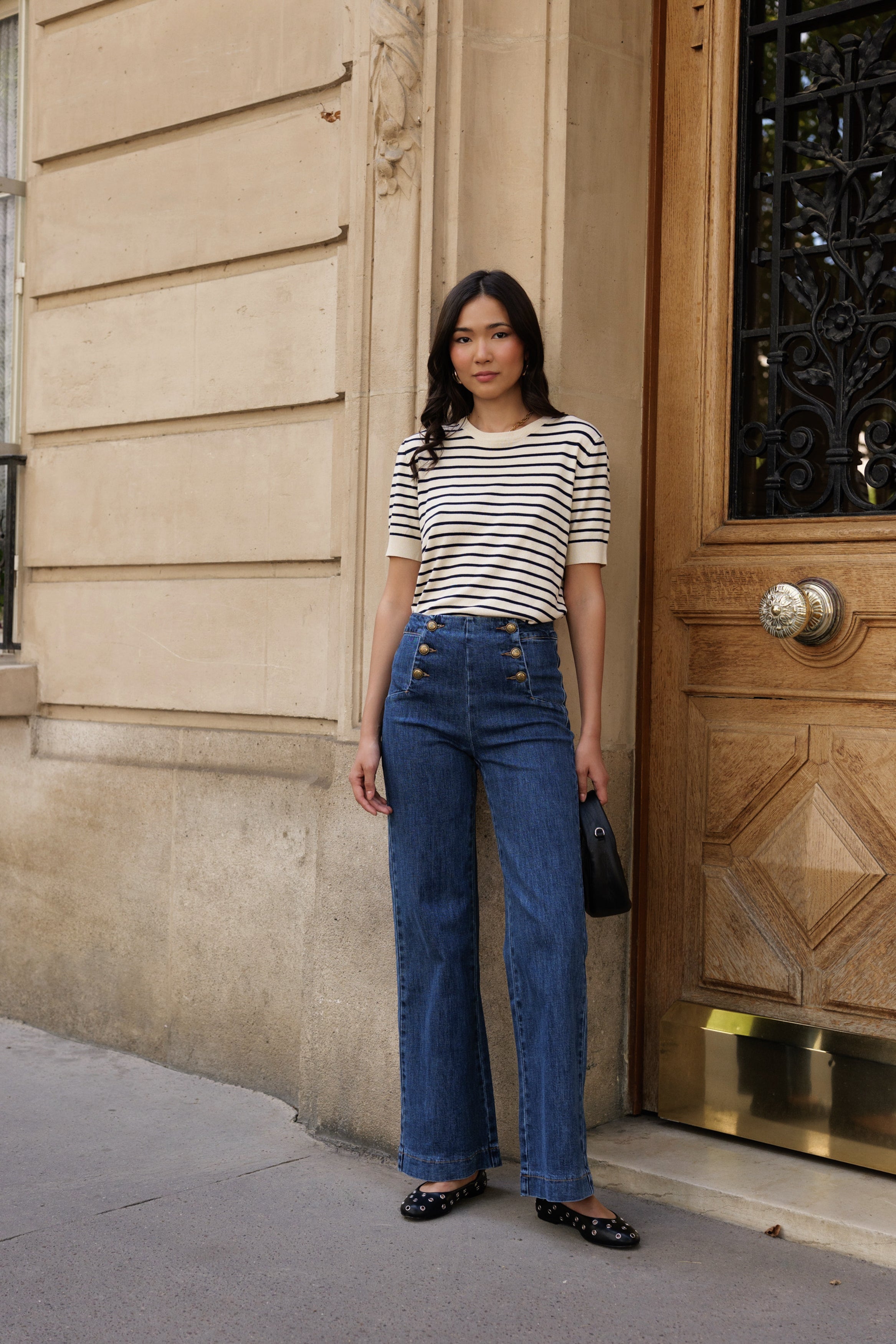 Jean The Flirt Old Navy Femme Taille 8 Bleu Délavé - Jambe 32, Taille Milieu