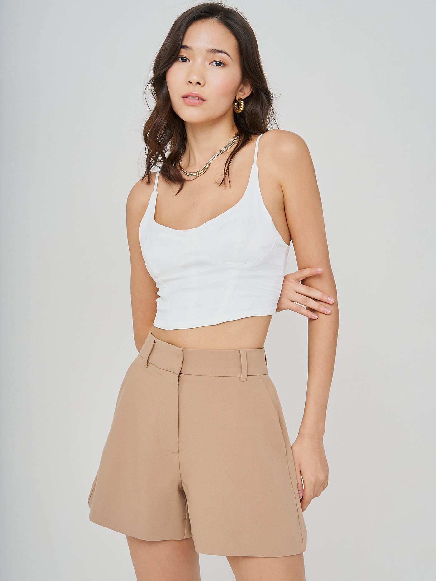 Brenda Shorts - Grey