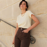 T-shirt Oni - jaune pale