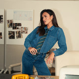 Chemise Celia - denim bleu foncé