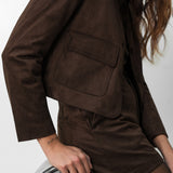 Veste Daisy - marron