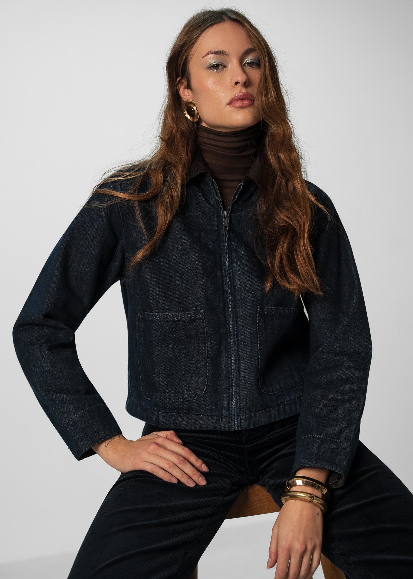 Veste Vera - denim brut