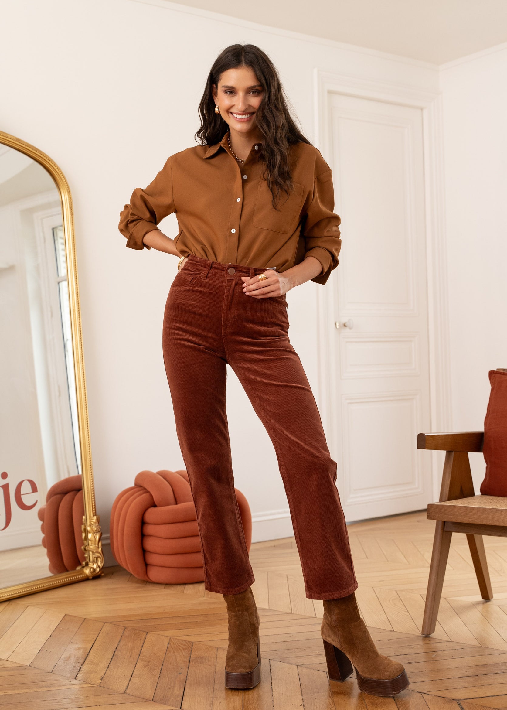 Solange velvet pants