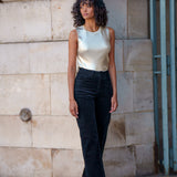 Pantalon Solange velours - velours marine