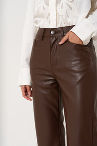 Pantalon Solange similicuir - Oraije