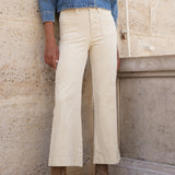 Pantalon Viviane - velours beige