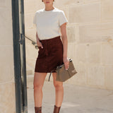 Jupe Jess - velours camel