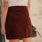 Jupe Jess - velours camel