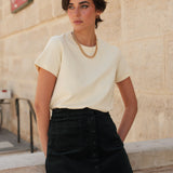 Jupe Jess - velours vert sapin