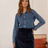 Jupe Jess - velours marine