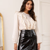 Jupe Joao - vinyle noir