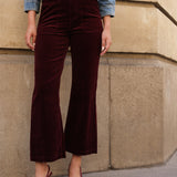 Pantalon Pedro - velours bordeaux