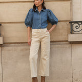 Pantalon Pedro - velours beige