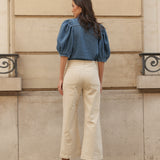 Pantalon Pedro - velours beige