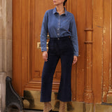 Pantalon Pedro - velours marine