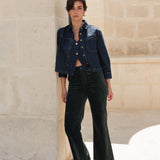 Pantalon Pedro - velours vert sapin