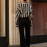 Pantalon Victorine - velours noir