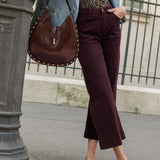 Jean Windy - denim bordeaux