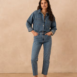 Jean Maryline - denim stone