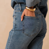 Jean Maryline - denim stone