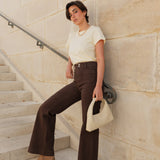 Jean Elena - chocolate denim