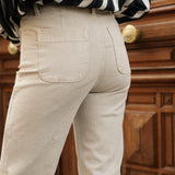 Jean Elena - denim taupe