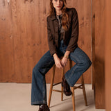 Jean Barbara - denim bleu foncé