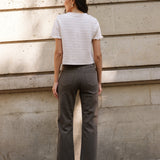 Jean Solange - denim chocolat