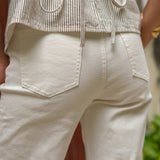 Jean Solange - denim blanc