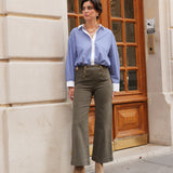 Jean Victorine - denim kaki