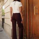 Jean Gaspard- denim bordeaux