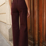 Jean Gaspard- denim bordeaux