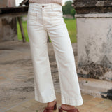Gasparette Jeans - white denim