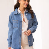Chemise Cheri - denim stone