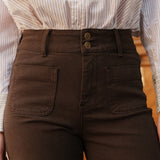 Jean Elenette - denim chocolat