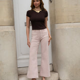 Elenette jeans - pink denim