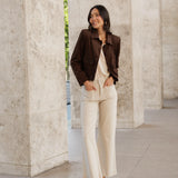 Elenette jeans - taupe denim