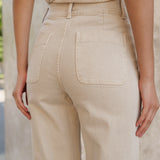 Elenette jeans - taupe denim
