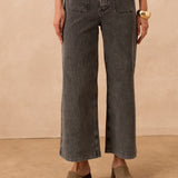 Jean Violette - denim gris