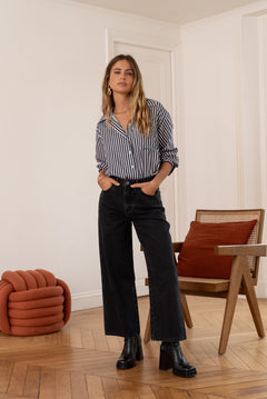 Jean Colombe - denim gris moyen