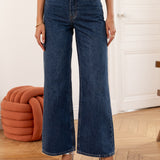 Jean Capucine - denim foncé