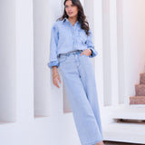 Wilenette pants - light denim