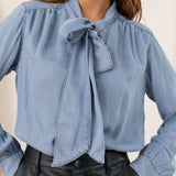 Chemise Charleen - denim clair