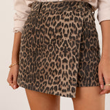 Jupe-short Jadene - léopard
