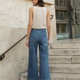 Jean Anne - stone denim