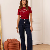 Jean Pauline - denim brut