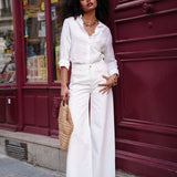 Jean Giovani - denim blanc