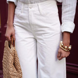 Jean Giovani - denim blanc