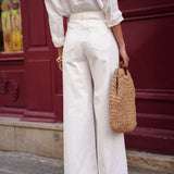 Jean Giovani - denim blanc