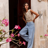 Jean Giovani - denim clair